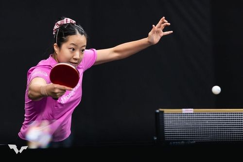 WTT 스타 컨텐더 도하 여자 단식에 나선 신유빈