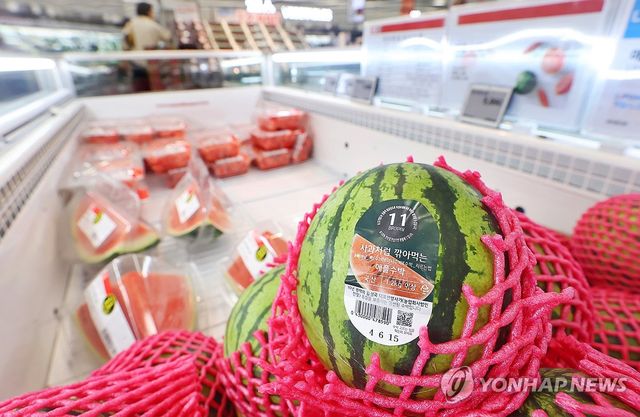 조각·미니수박 인기