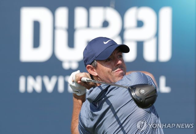 매킬로이의 샷 모습. 