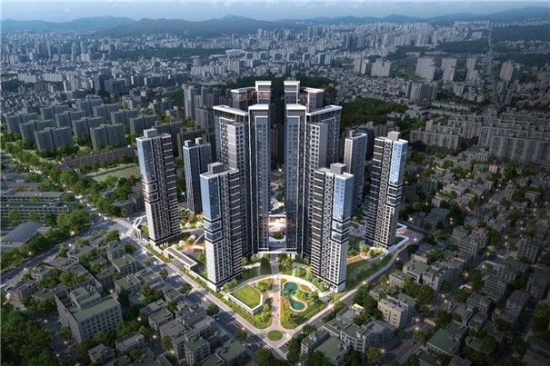 가락극동아파트 재건축사업 조감도