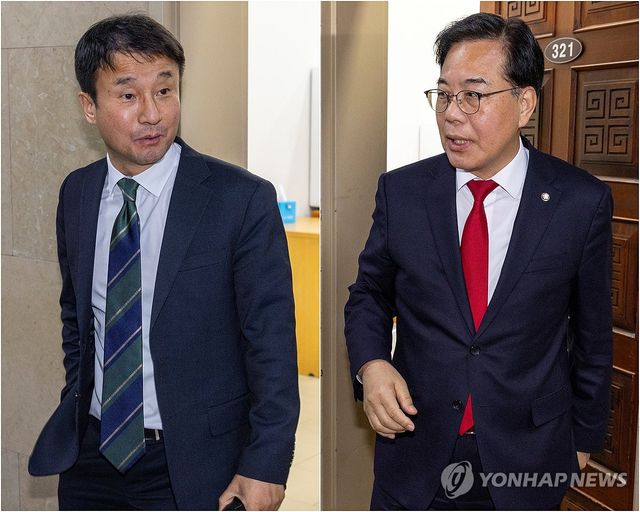 비공개 만남 가진 양당 원내대표