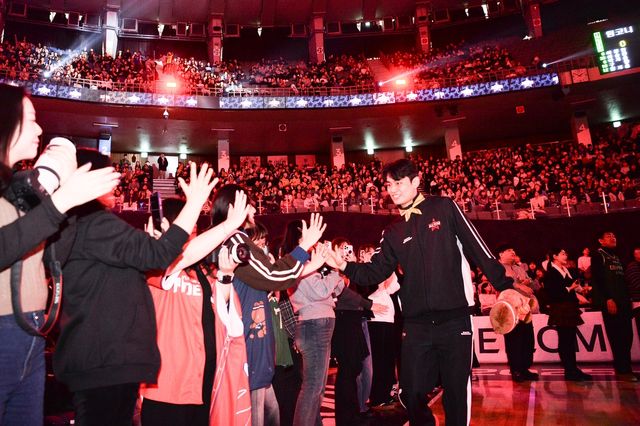 2025-2026 LG전자 프로농구 올스타전 입장하는 유기상(LG)