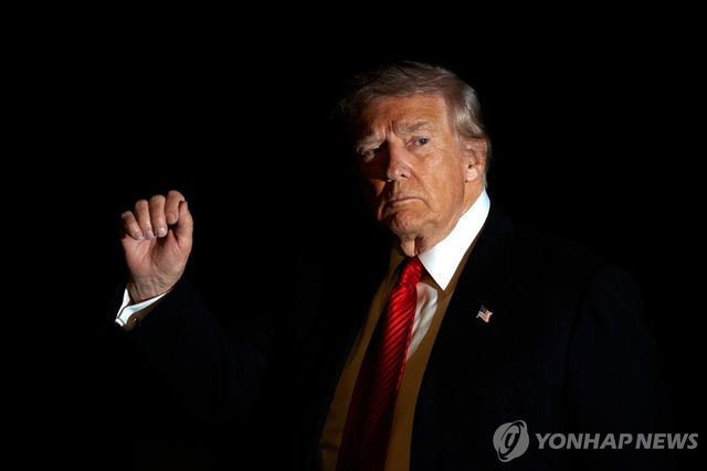 도널드 트럼프 미국 대통령