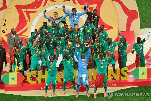 2025 아프리카 네이션스컵에서 우승한 세네갈