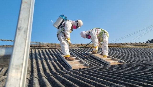 슬레이트 석면 제거