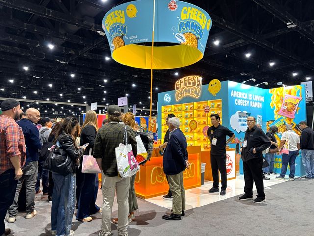 윈터 팬시 페어 오뚜기 부스