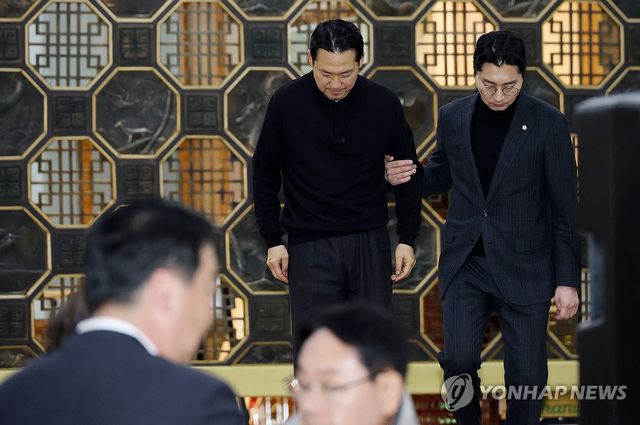 닷새째 단식 이어가는 국민의힘 장동혁 대표