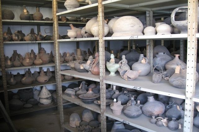 과거 DR콩고 국립박물관의 전신이었던 국립박물관협회 수장고