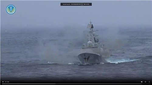 중국이 공개한 대만 포위 훈련 영상 