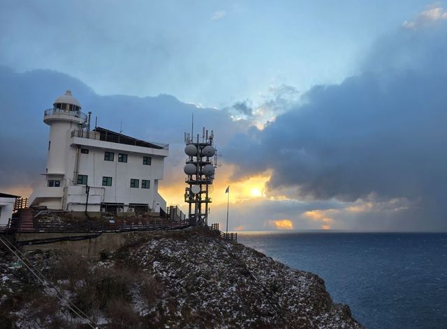 1일 독도에서 바라본 일출 사진