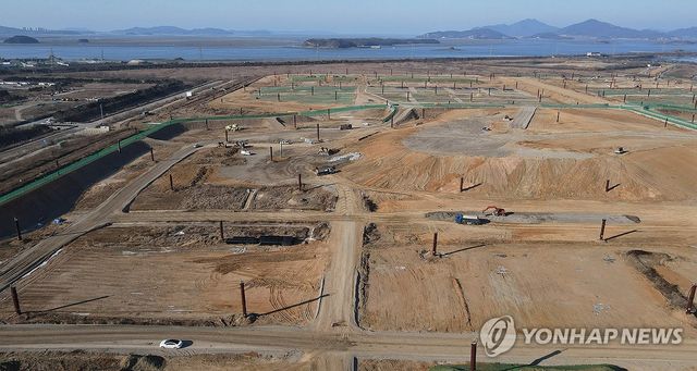 한산한 수도권매립지