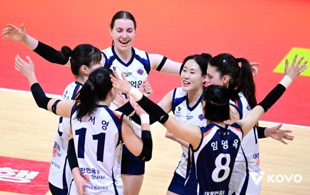 프로배구 IBK기업은행 선수들