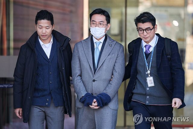 영장심사 마친 조영탁 IMS 대표