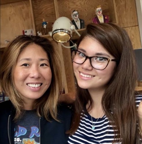 딸(오른쪽)과 함께한 박순영(왼쪽) 씨