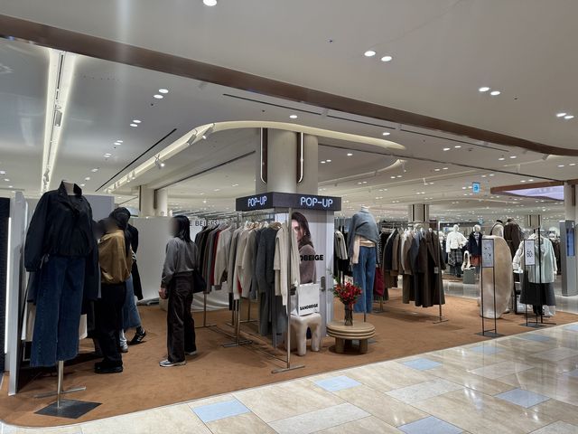 신세계백화점 더베이지스 팝업