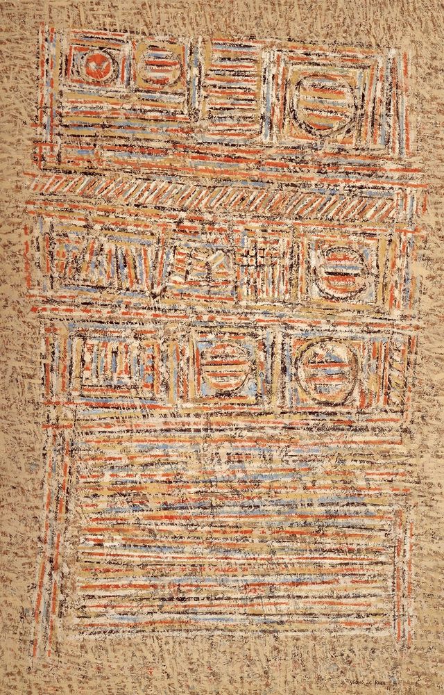 이성자 작 '인 더 베드 오브 토렌트'