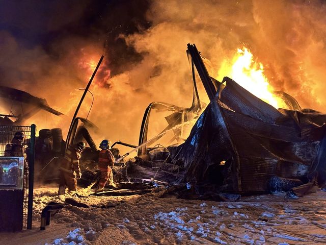 화재 진화 현장