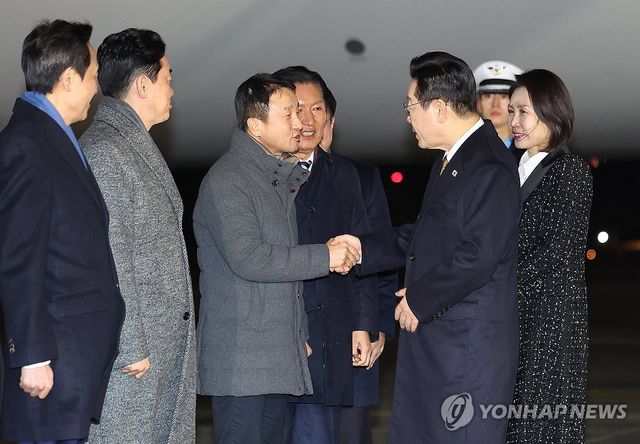 이재명 대통령 귀국