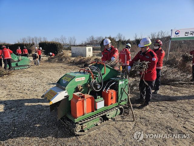 영농부산물 파쇄