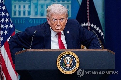 도널드 트럼프 미국 대통령