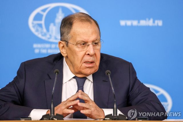 세르게이 라브로프 러시아 외무장관