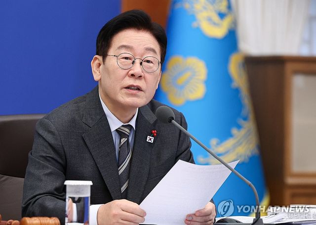 이재명 대통령, 국무회의 발언