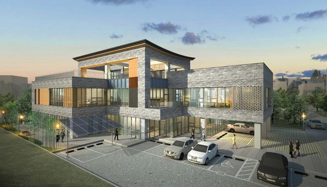 남원시 노인복지회관 조감도