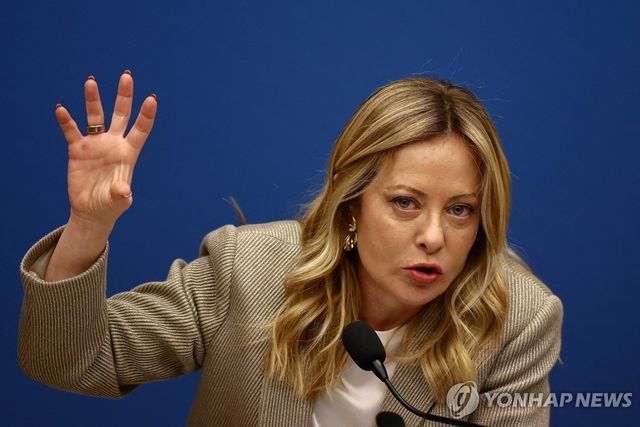 조르자 멜로니 이탈리아 총리