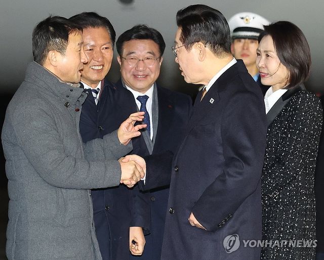 이재명 대통령과 더불어민주당 한병도 원내대표