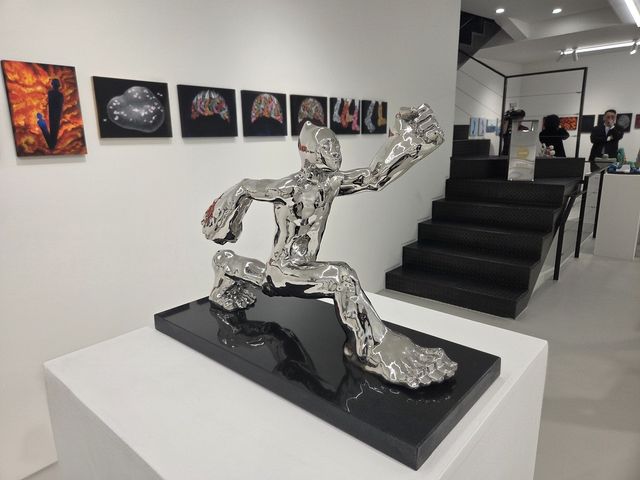 김성복 작 '바람이 불어도 가야 한다'