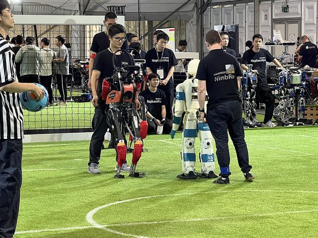 미국에서 열린 로보컵 2024 경기 모습