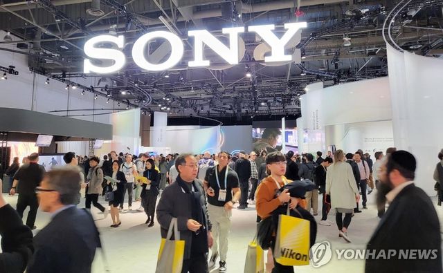 CES 2024 소니 전시장