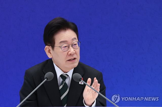 이재명 대통령, 신년기자회견 발언