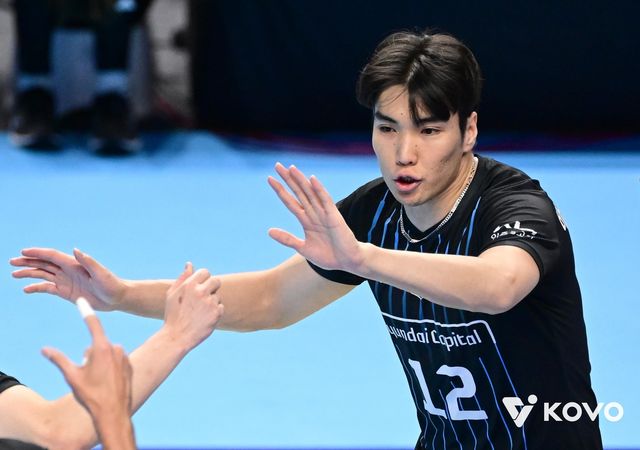 현대캐피탈의 아시아 쿼터 선수 바야르사이한