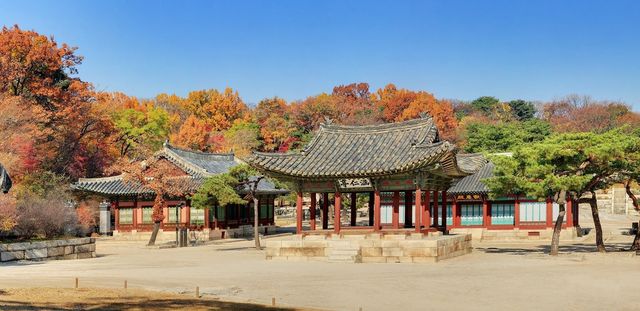 창경궁 함인정 전경 