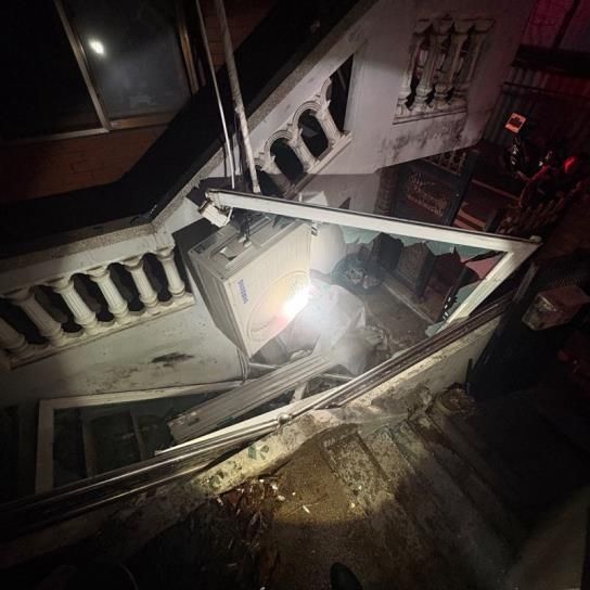 부탄가스 폭발 현장