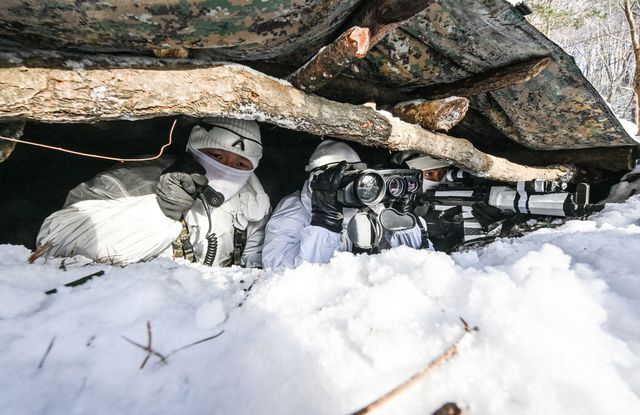 육군 특전사 설한지 극복훈련