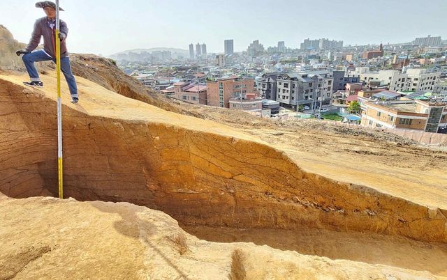 종광대 구역서 발견된 토성