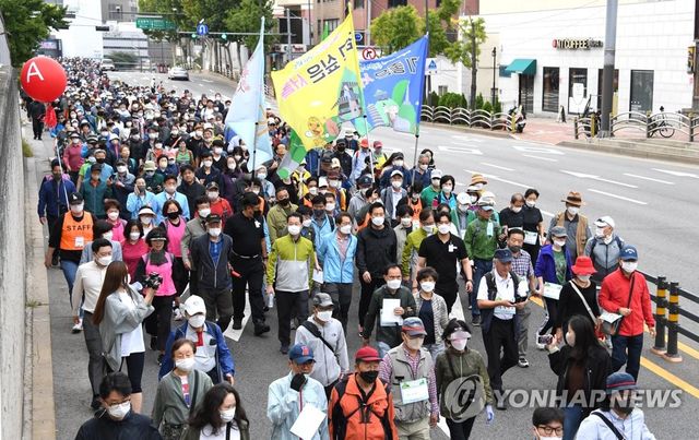 '서울 걷자 축제' 모습