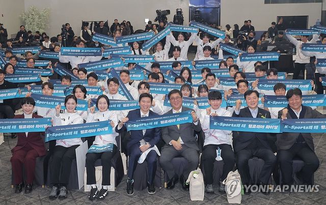 올림픽 선전 다짐하는 국가대표 선수들