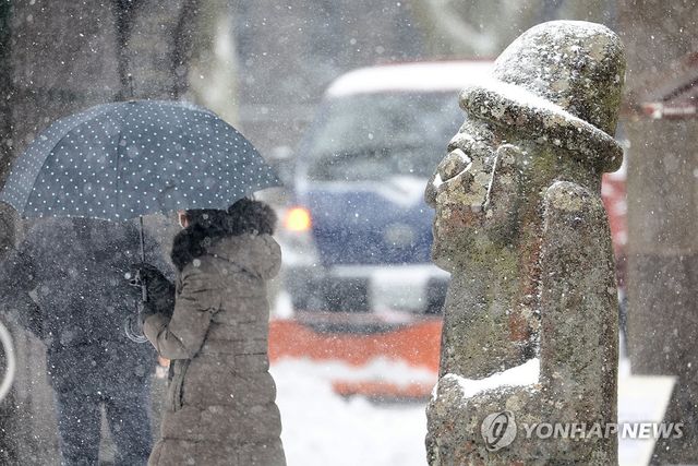제주 중산간은 겨울왕국