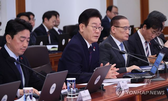 이재명 대통령, 수석보좌관회의 발언