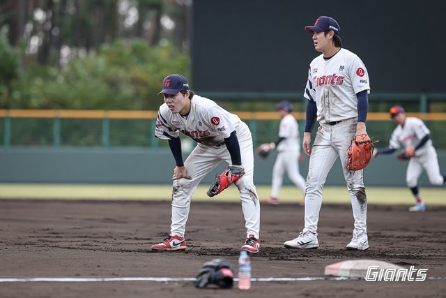 새 시즌을 준비하는 롯데 자이언츠
