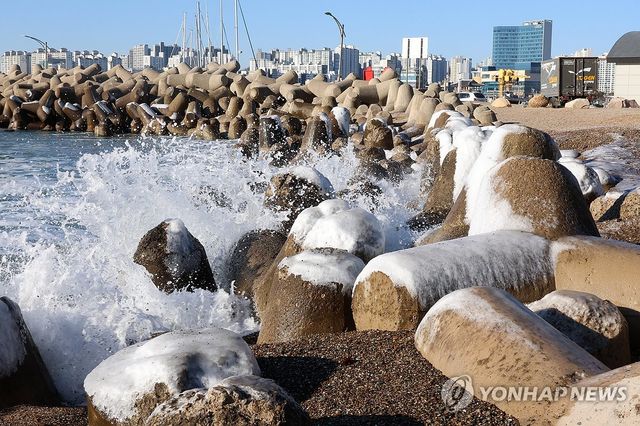 얼어붙은 바닷물