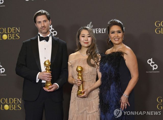 지난 11일 골든글로브 시상식에서 애니메이션상과 주제가상 수상한 '케데헌'