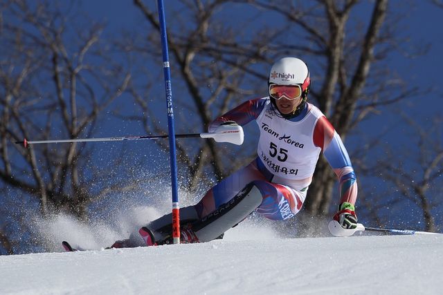 알파인 스키 정동현 선수