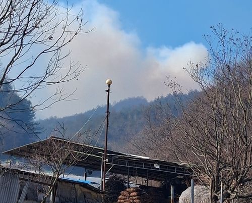 경북 봉화 산불