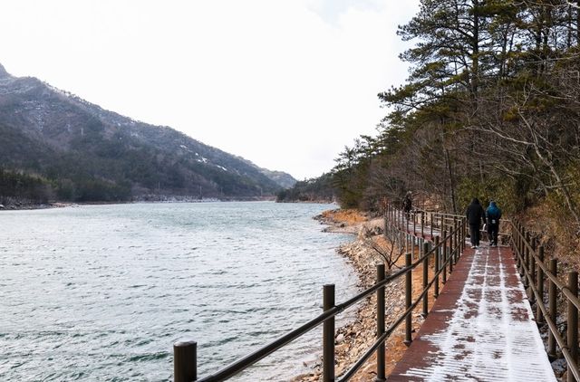 개통한 대동제 탐방로