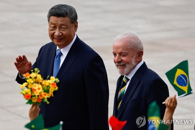 중-브라질 정상