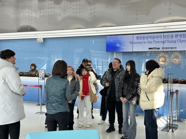 평창올림픽플라자 인플루언서 팸투어 진행